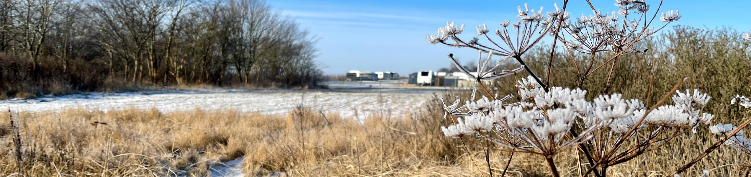 vinter hygge strand camping