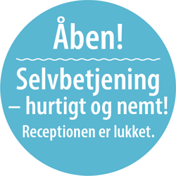 Helårsåbent campingplads med havudsigt