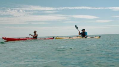 A sea kayak trip